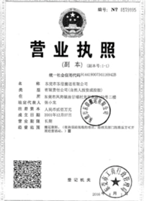 风险评估营业执照2